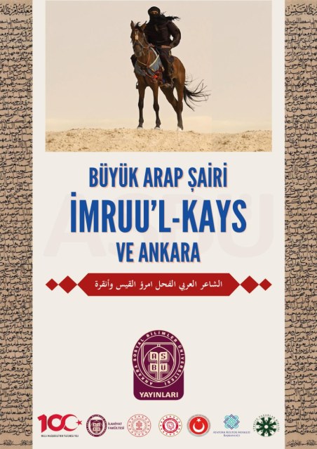 Büyük Arap Şairi İmruu’l-Kays ve Ankara, ASBÜ Yayınları, 2024 – kitap kapağı